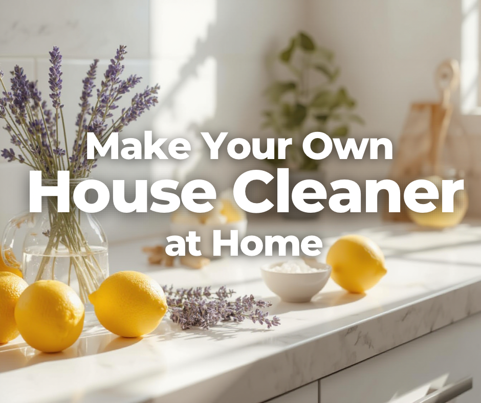 How to Make Your Own House Cleaner at Home