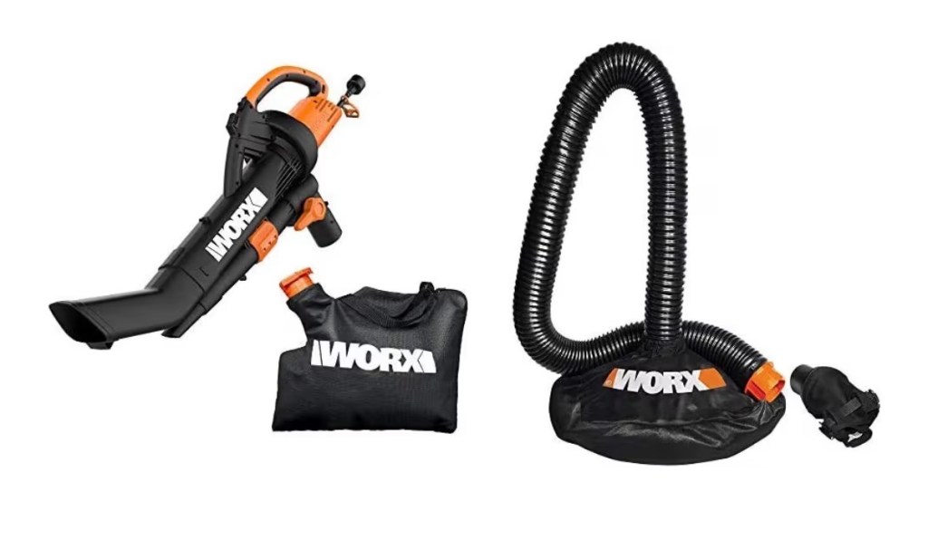 WORX WG509 Trivac 3-in-1 Leaf Blower Mulcher Vacuum