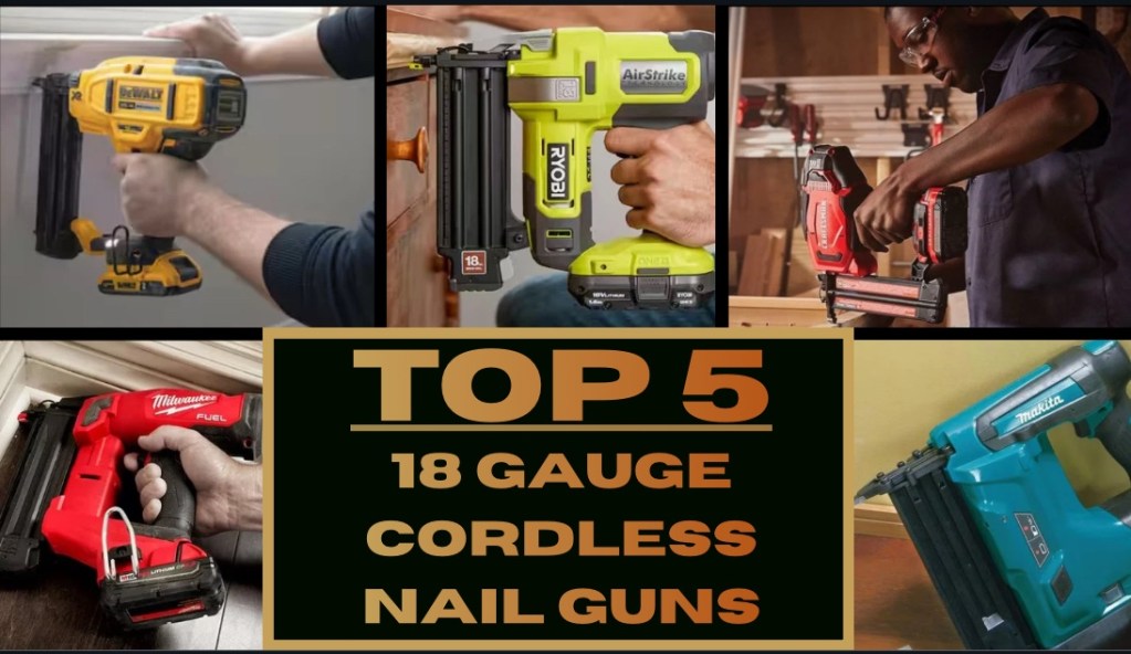 The top 5 Battery Operated 18 Gauge Nail Guns Of 2026