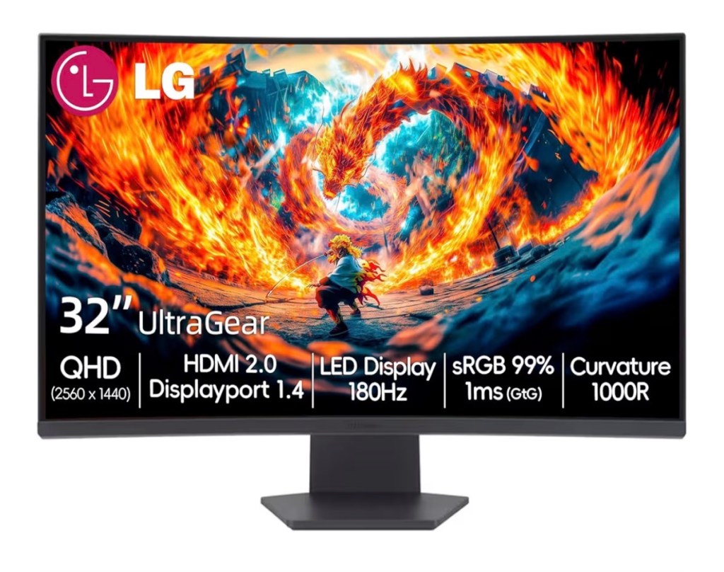 LG 32″ UltraGear Curved