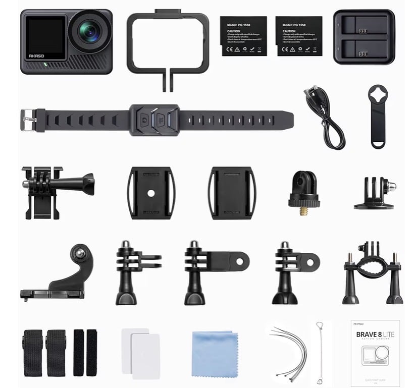 Accessories that come with the camera