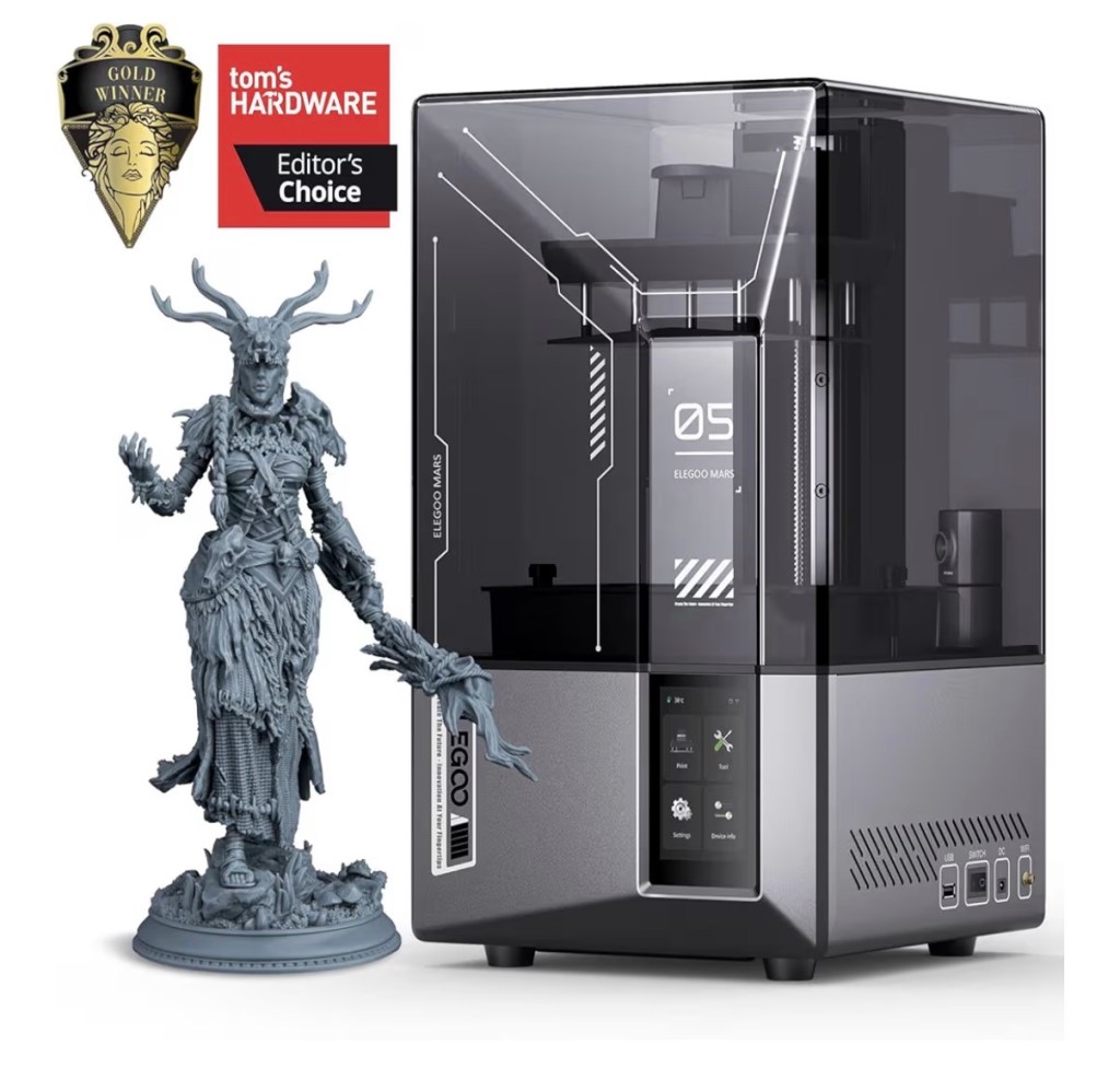 Elegoo Mars 5 Ultra – Best for High Detail (Resin)