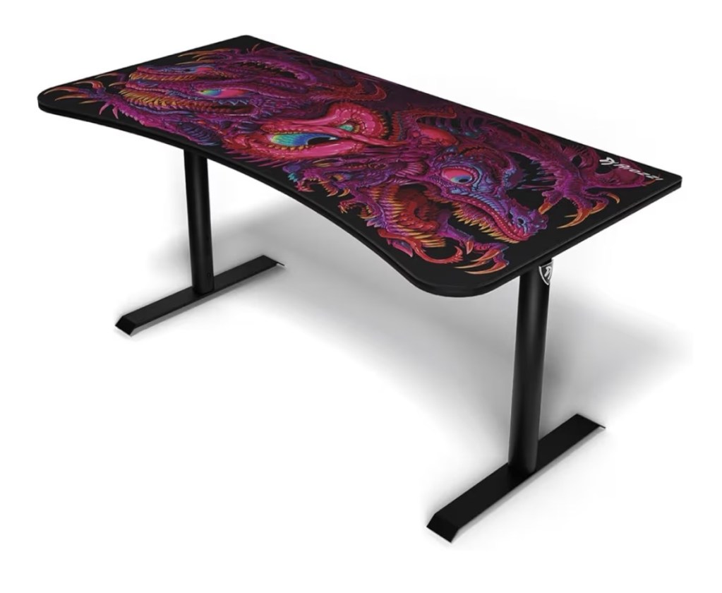 Arozzi Arena Gaming Desk — Best Overall Gaming Desk crawling chaos 