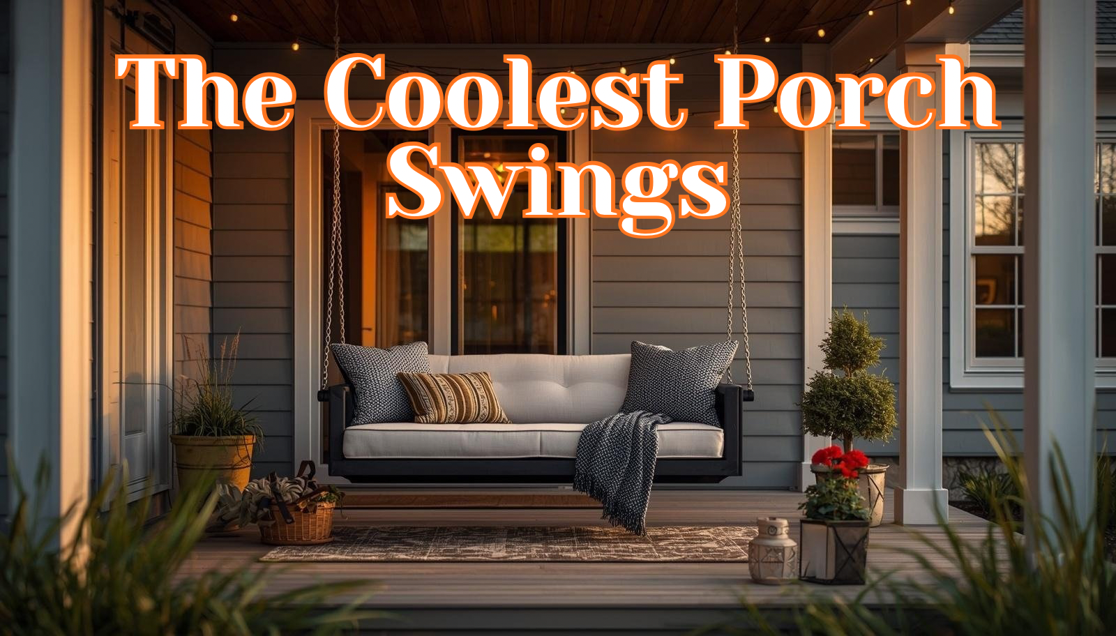 The Coolest Porch Swings to Elevate Your Outdoor Space in 2026
